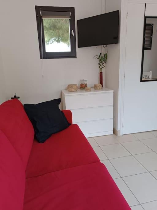 Studio Renove Dans Residence De Vacances Avec Grande Piscine Chauffee, Parking Et Terrasse Agde Kültér fotó