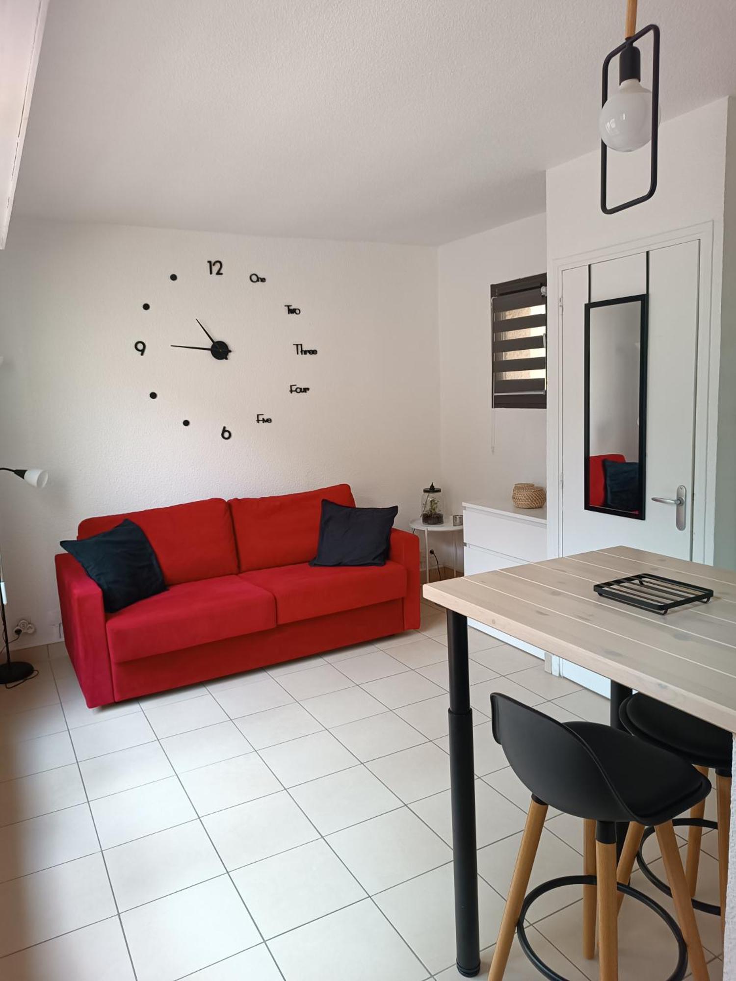 Studio Renove Dans Residence De Vacances Avec Grande Piscine Chauffee, Parking Et Terrasse Agde Kültér fotó